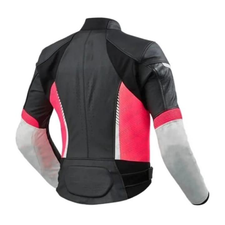 Velocity Black & Purple Racing Leather Jacket