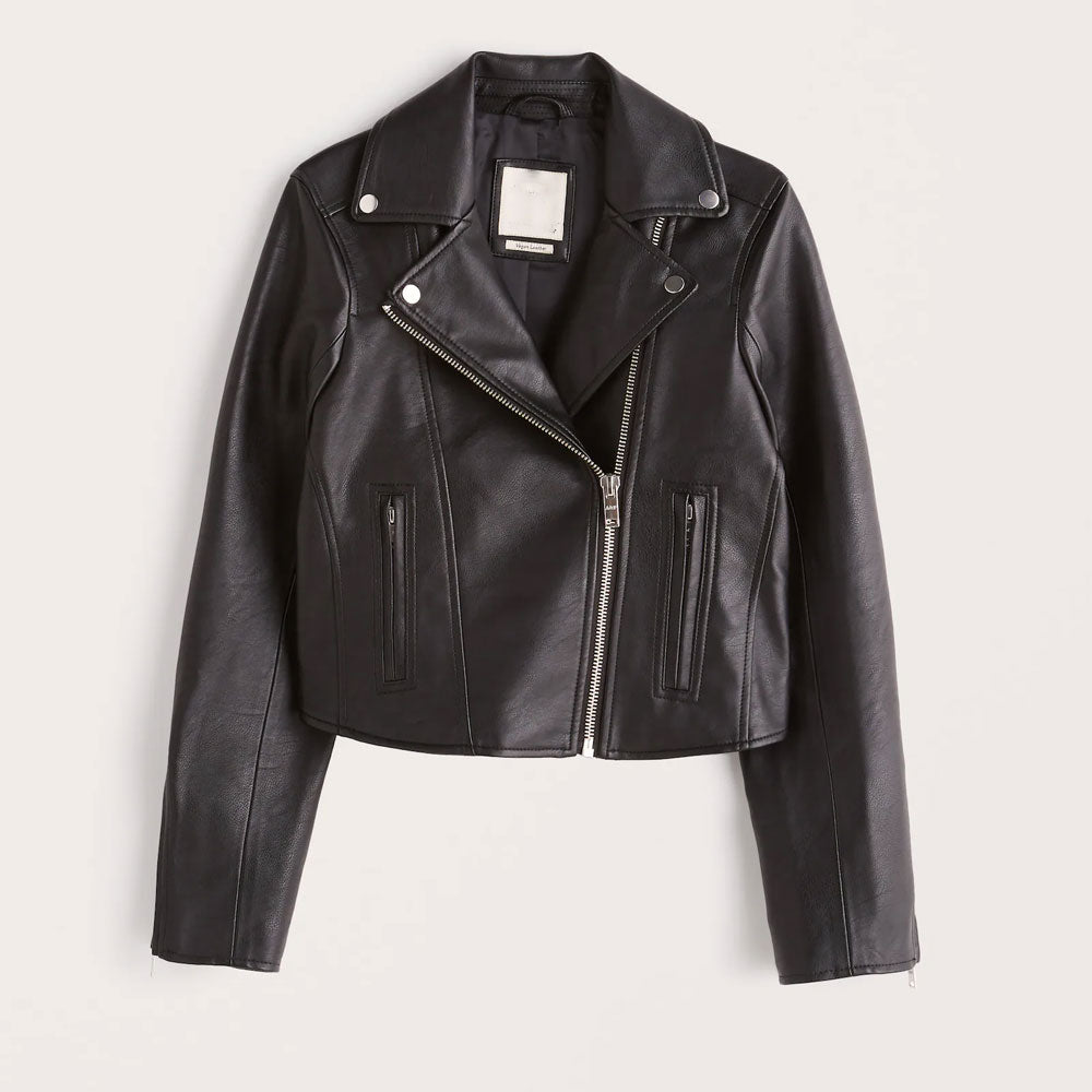 Women's Biker Leather Jacket