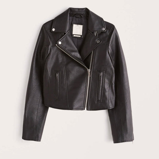 Women's Biker Leather Jacket