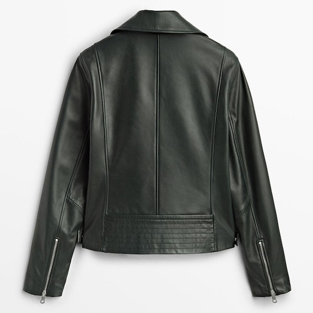 Women's Black Leather Jacket
