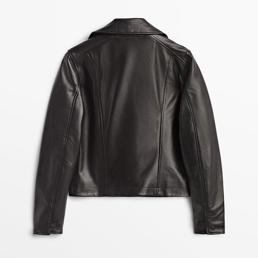 Women's Motorcycle Leather Jacket