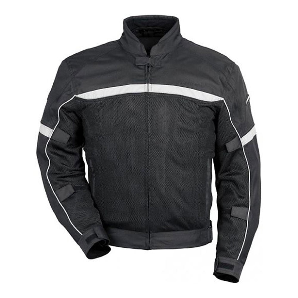 Men’s Black Leather Café Racer Motorcycle Jacket