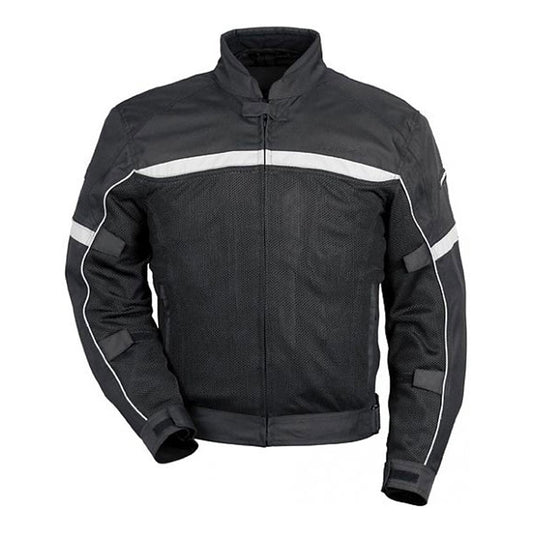 Men’s Black Leather Café Racer Motorcycle Jacket