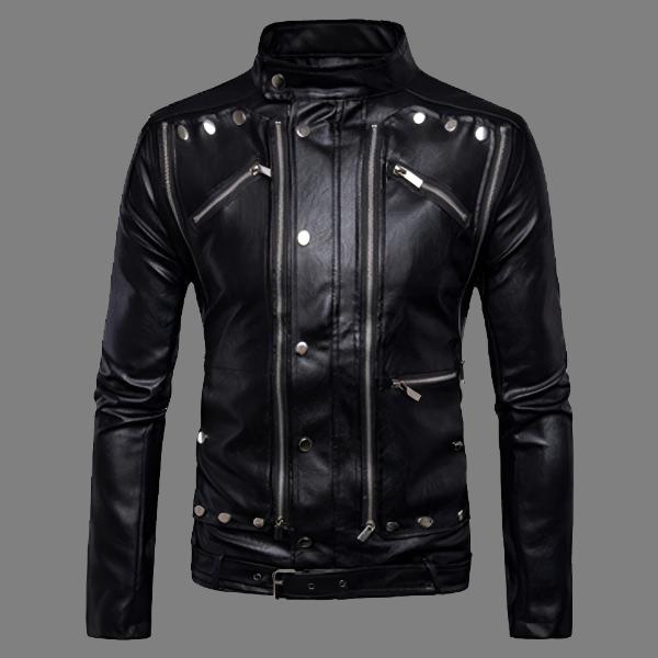 Men’s New Classic Style Leather Fashion jacket
