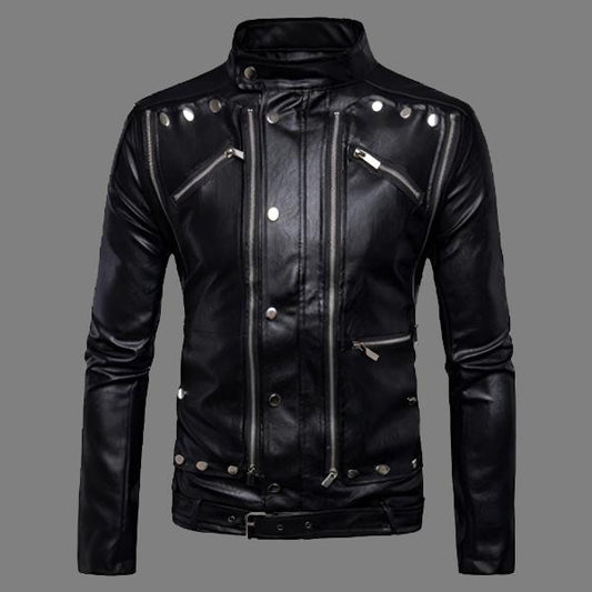 Men’s New Classic Style Leather Fashion jacket