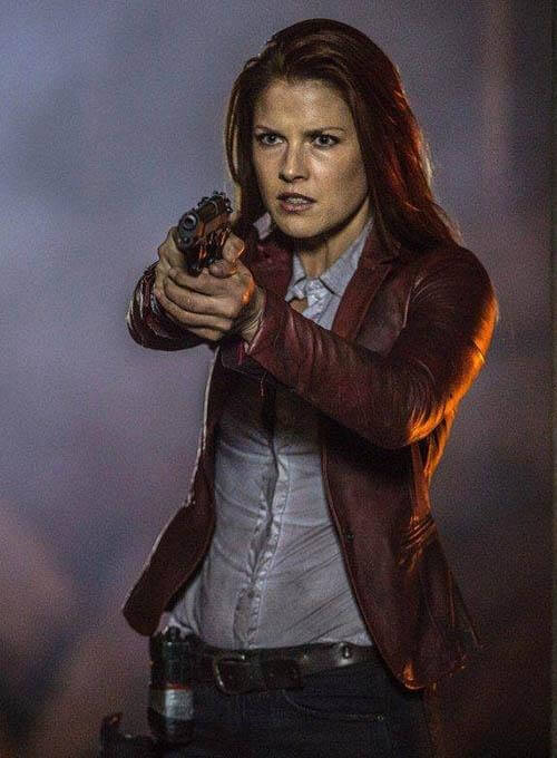 Ali Larter Resident Evil: The Final Chapter Leather Blazer