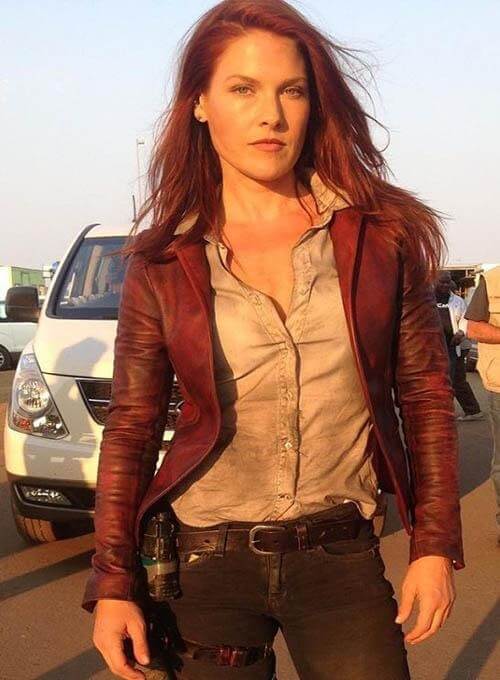 Ali Larter Resident Evil: The Final Chapter Leather Blazer