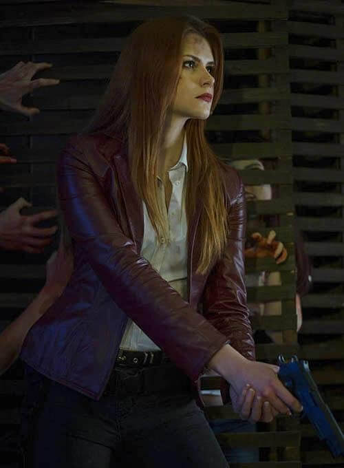Ali Larter Resident Evil: The Final Chapter Leather Blazer