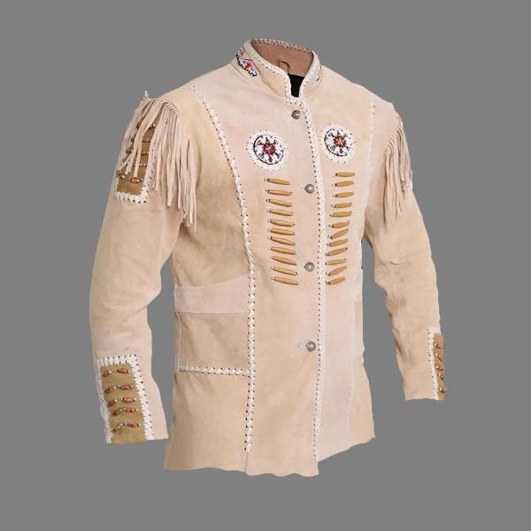 Classic Tortilla Leather Overcoat