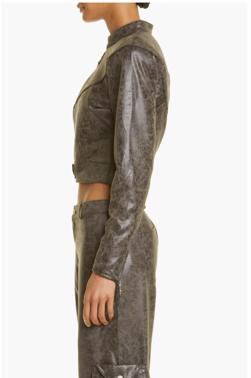 Women's Classic Black Vintage Motorcycle Leather Jacket