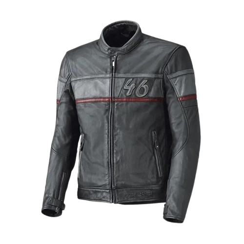 Retro Custom 46 Stone Black Moto Jacket