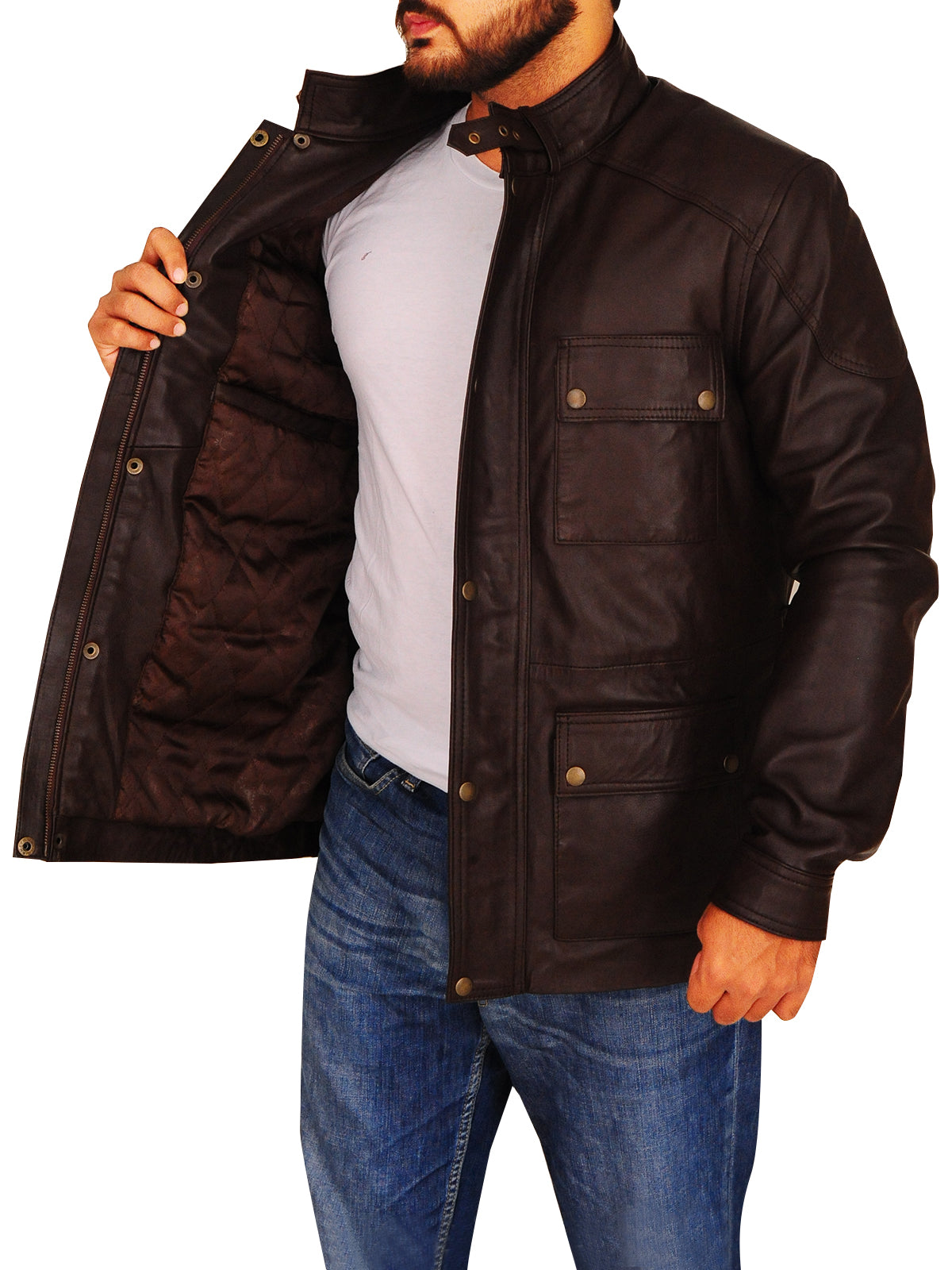 Men's Brown Field Jacket